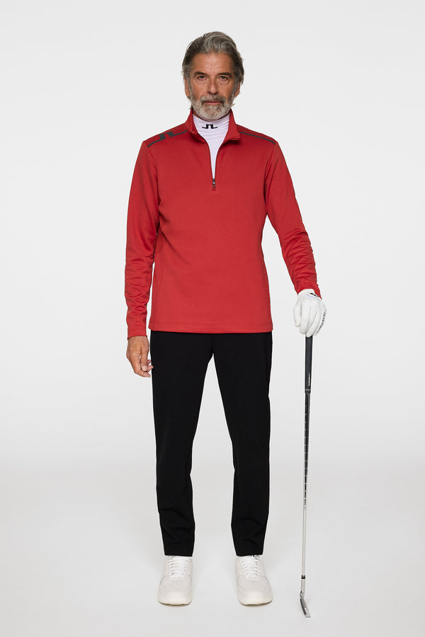 J.lindeberg Vinnie Quarter Zip Mid Layer Bossa Nova