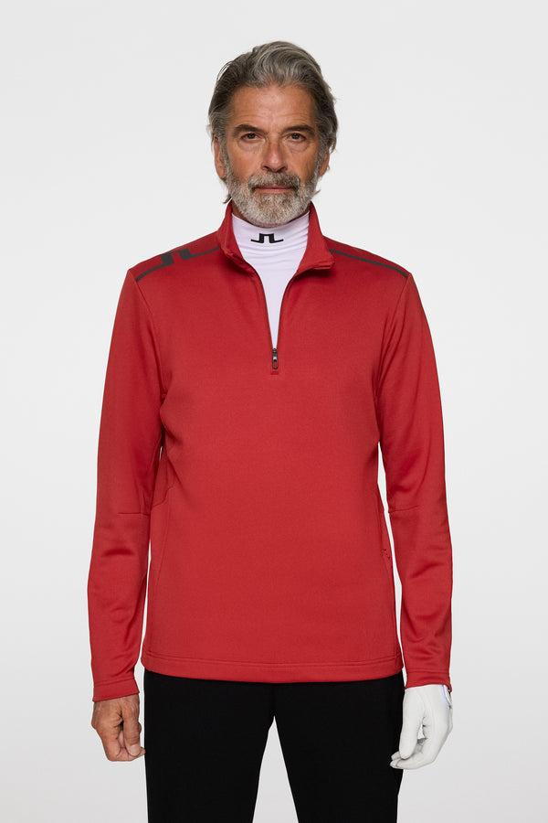 j.lindeberg Vinnie Quarter Zip Mid Layer Bossa Nova