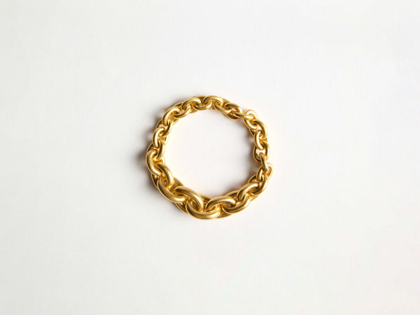 J.w.anderson Chain Link Bracelet In 18kt Yellow Gold