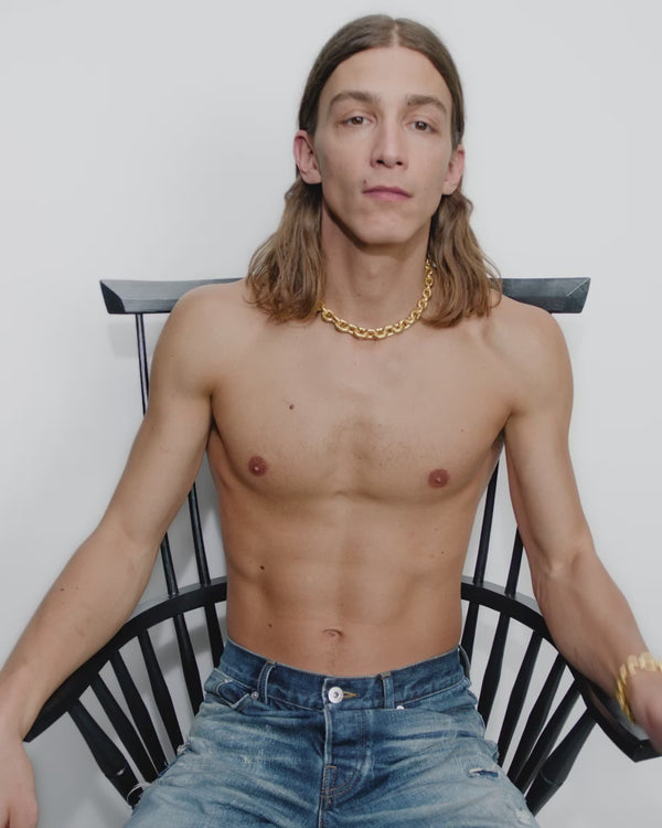 J.w.anderson Chain Link Bracelet In 18kt Yellow Gold