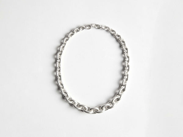 j.w.anderson Chain link necklace in 18kt white gold