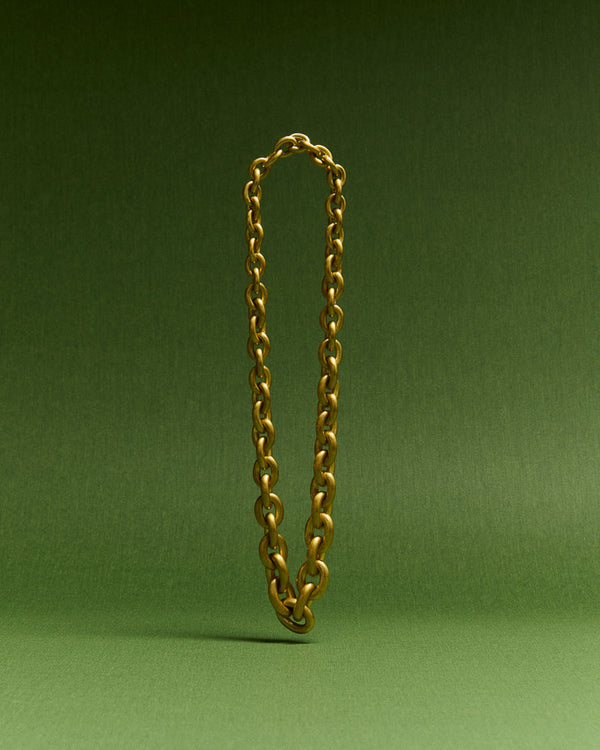 J.w.anderson Chain Link Necklace In 18kt Yellow Gold
