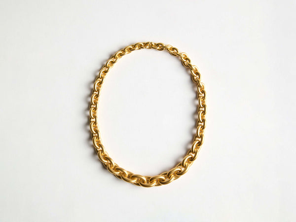 j.w.anderson Chain link necklace in 18kt yellow gold