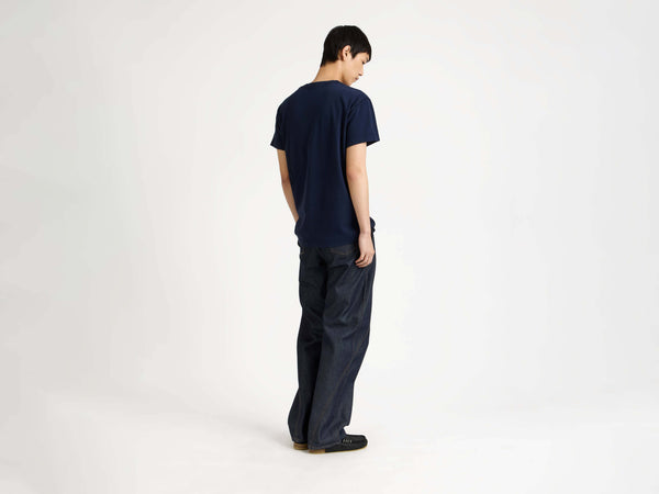 J.w.anderson Circular T Shirt In Navy