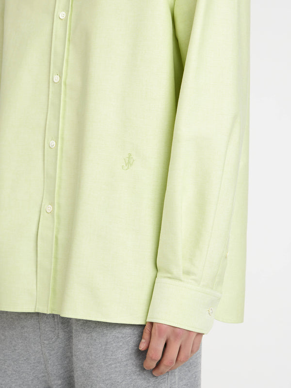 J.w.anderson Classic Shirt In Lime