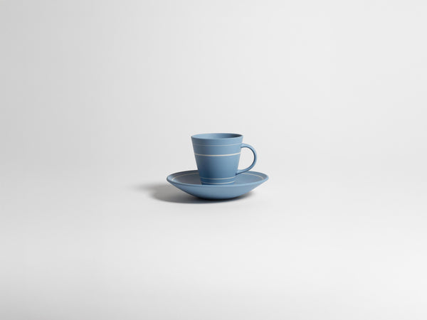 j.w.anderson Coffee mug and saucer in light blue