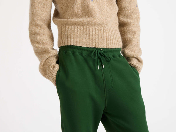 J.w.anderson Cuffed Sweatpants In Green