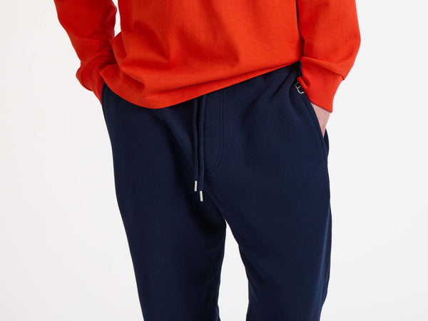 J.w.anderson Cuffed Sweatpants In Navy