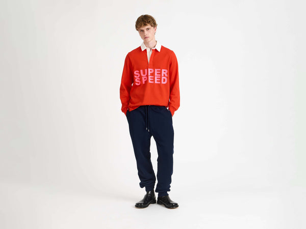 j.w.anderson Cuffed sweatpants in navy