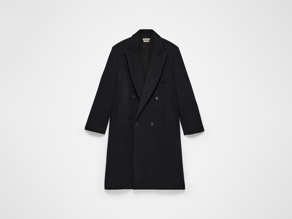 j.w.anderson Double breasted formal coat in black