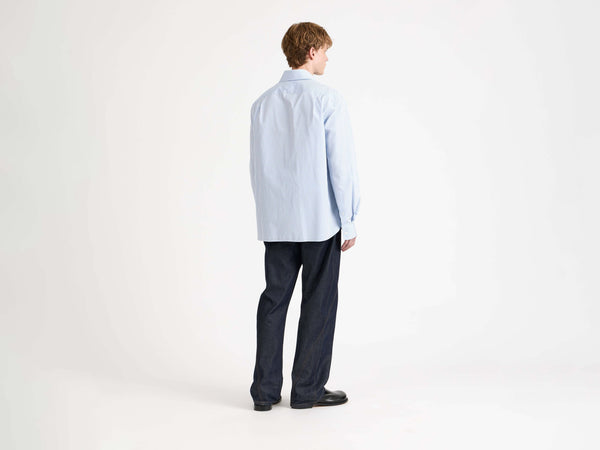 J.w.anderson Dress Shirt In Blue & White
