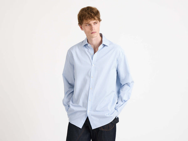 j.w.anderson Dress shirt in blue & white