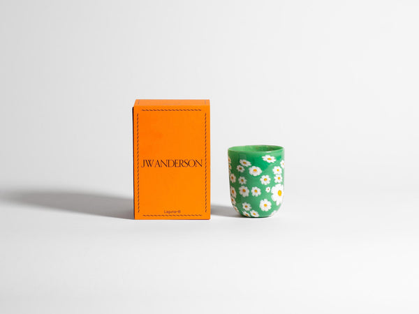 J.w.anderson Full Murrina Glass In Green & White