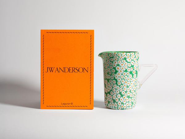 J.w.anderson Full Murrina Jug In White & Green