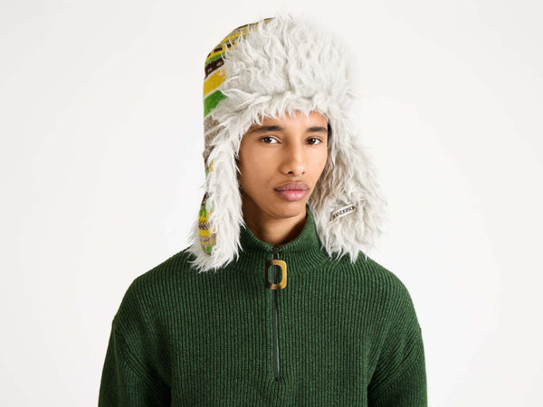 J.w.anderson Half Zip Jumper In Pine