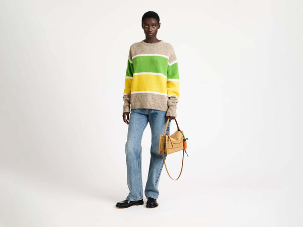 J.w.anderson Hand Crocheted Carrot Charm