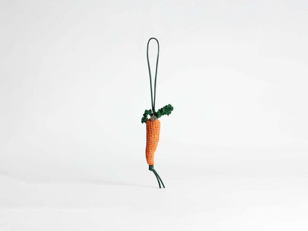 j.w.anderson Hand crocheted carrot charm