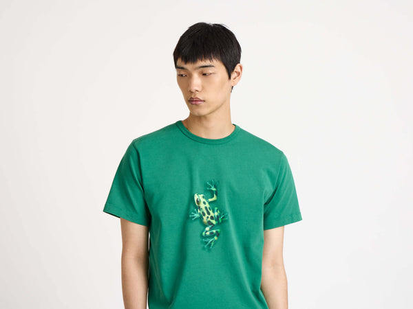 J.w.anderson Jumping Frog T Shirt In Emerald