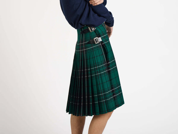 j.w.anderson Kilt in forest green