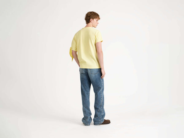 J.w.anderson Knotted Sleeve T Shirt In Yellow