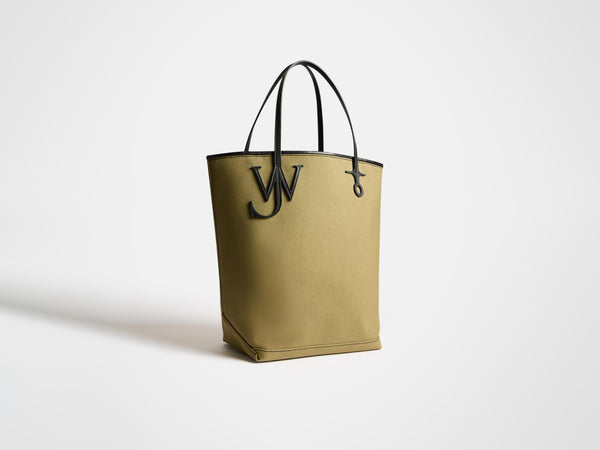 J.w.anderson Large Anchor Canvas Tote In Khaki