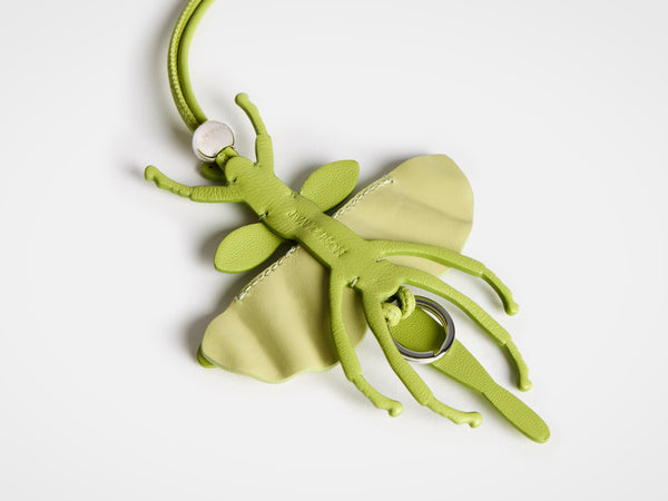 J.w.anderson Leather Praying Mantis Charm