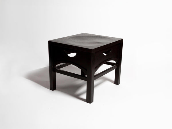 J.w.anderson Mackintosh Stool In Black