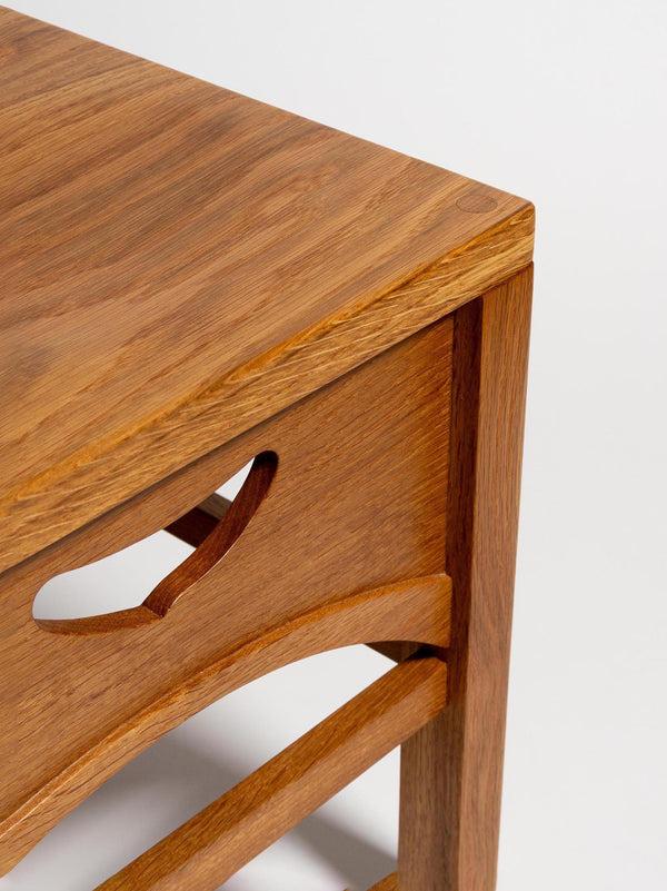 J.w.anderson Mackintosh Stool In Oak