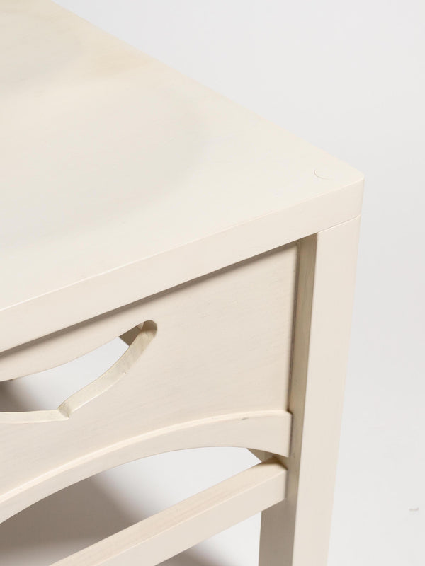 J.w.anderson Mackintosh Stool In White