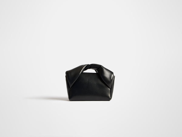 J.w.anderson Medium Twister Bag In Black Leather