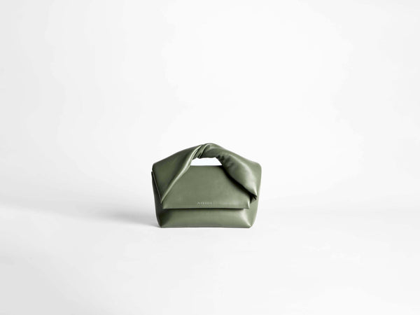 J.w.anderson Medium Twister Bag In Khaki Leather