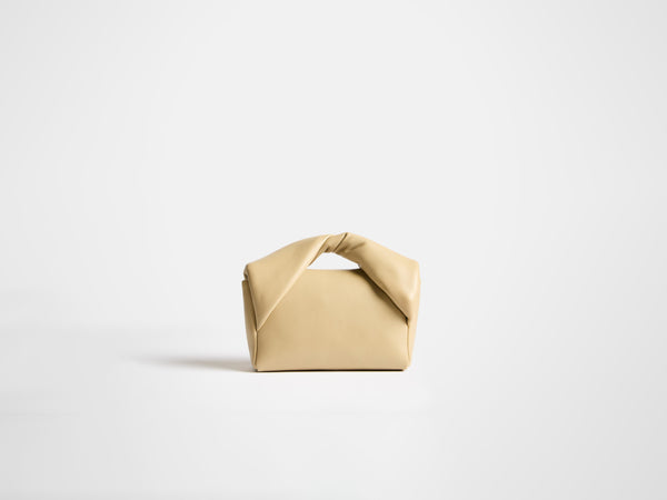 J.w.anderson Medium Twister Bag In Taupe Leather
