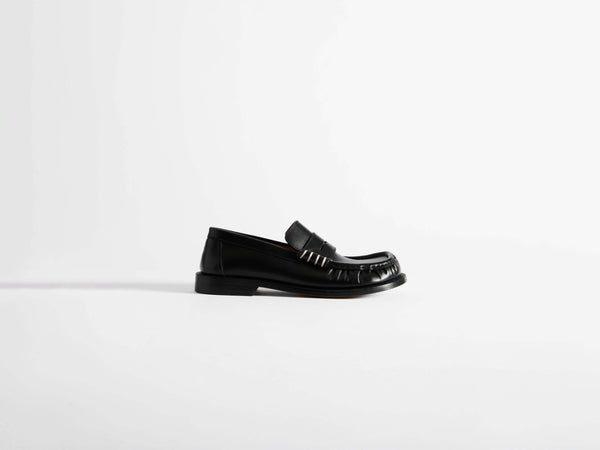 J.w.anderson Mens Loafer Moccasins In Black