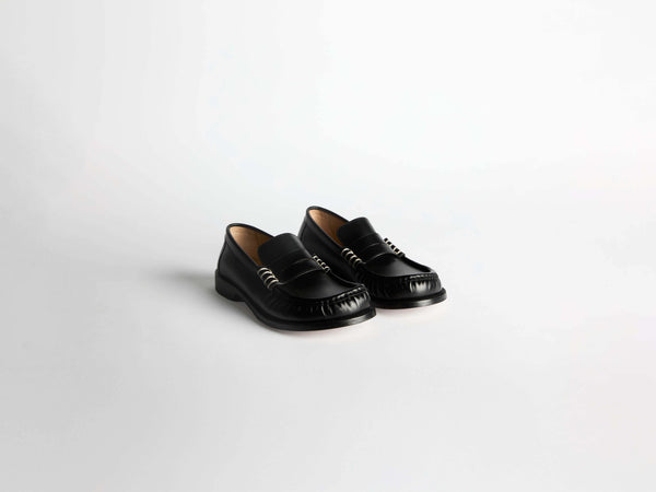 j.w.anderson Mens loafer moccasins in black