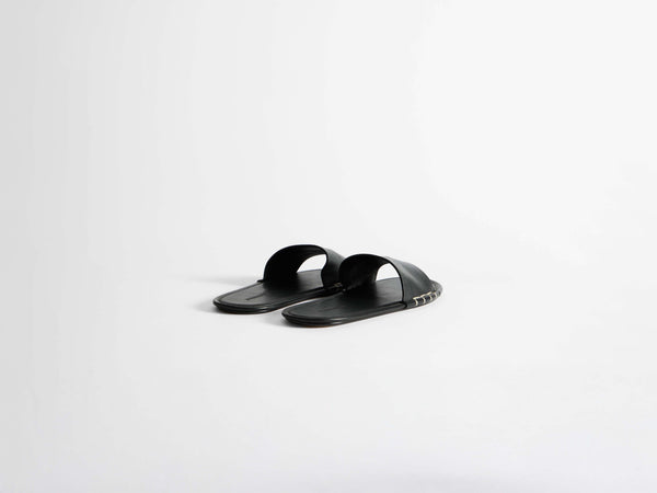 J.w.anderson Mens Loafer Slides In Black