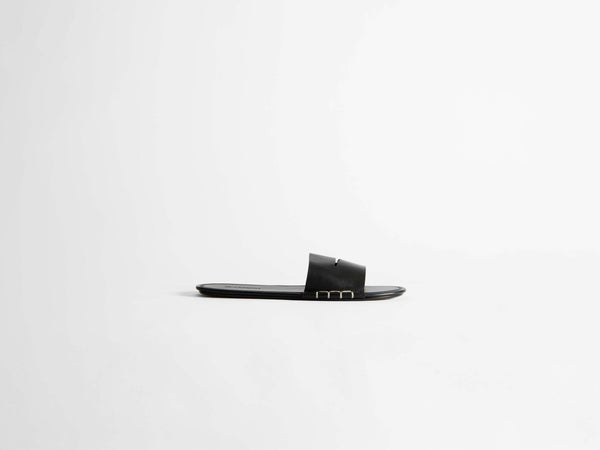 J.w.anderson Mens Loafer Slides In Black