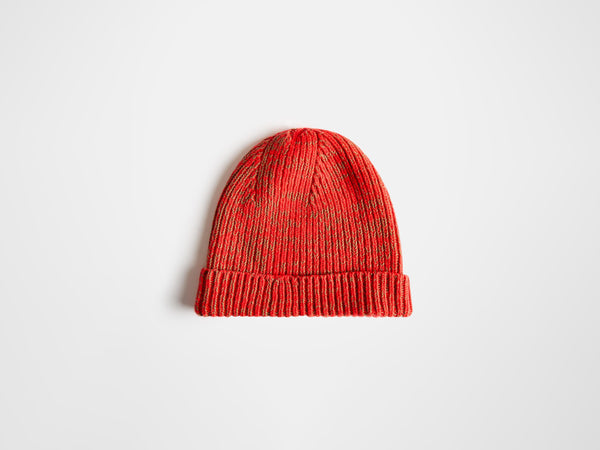 J.w.anderson Mouline Beanie In Neon Orange