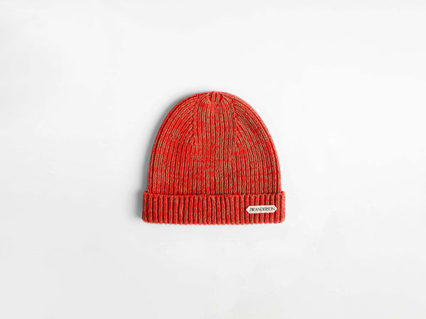 j.w.anderson Mouline beanie in neon orange