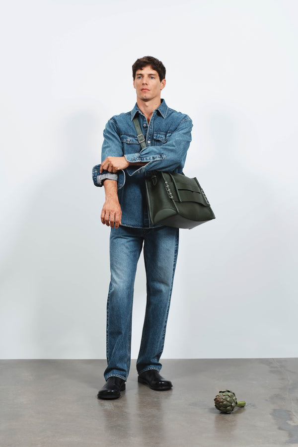 j.w.anderson Oversized shirt in mid blue