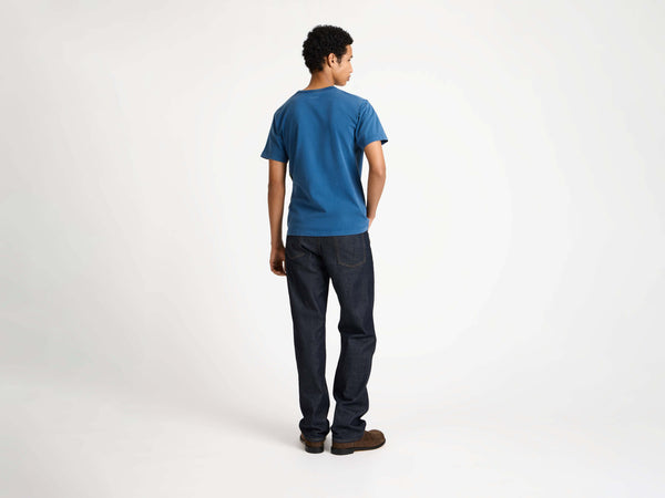 J.w.anderson Peeking Frog Tshirt In Mid Blue