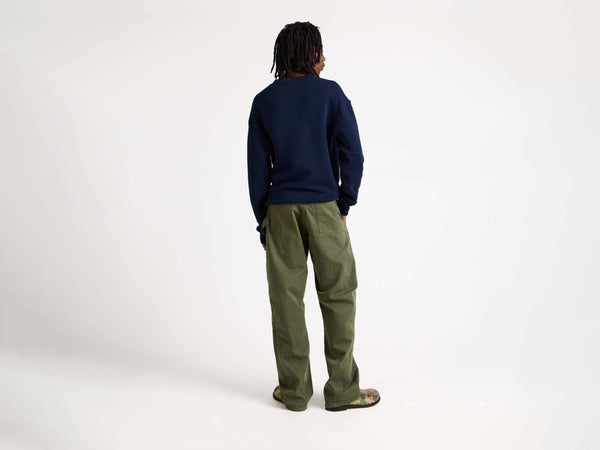 J.w.anderson Ribbon Anchor Sweatshirt In Navy