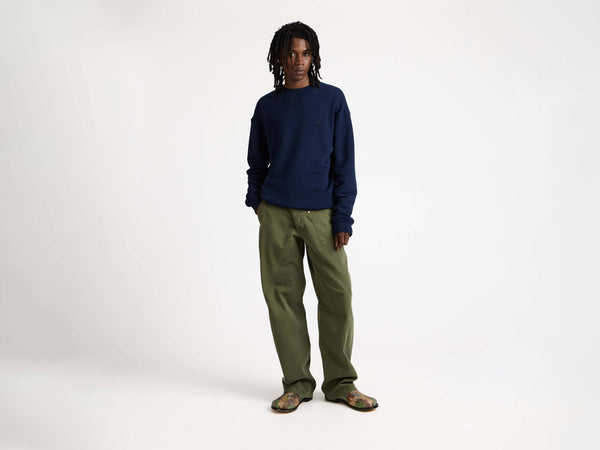 J.w.anderson Ribbon Anchor Sweatshirt In Navy