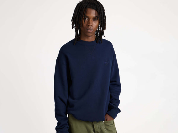 j.w.anderson Ribbon anchor sweatshirt in navy