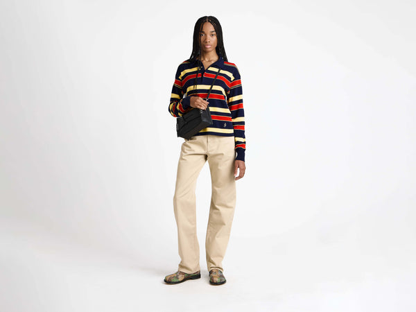 J.w.anderson Small Loafer Bag In Black Leather