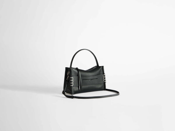 j.w.anderson Small loafer bag in black leather