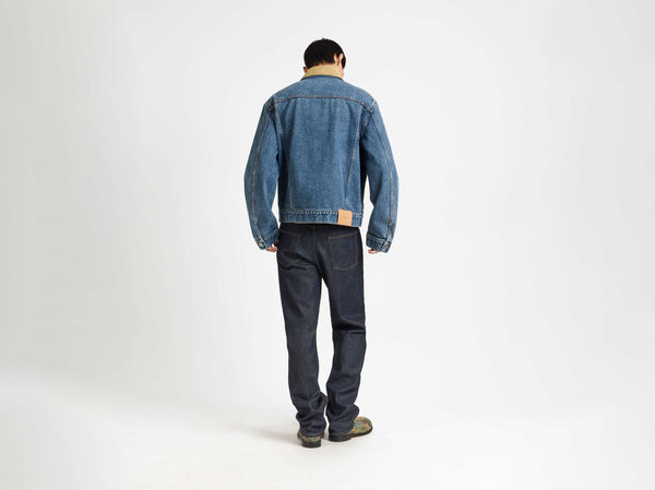 J.w.anderson Straight Leg Denim Jeans In Indigo