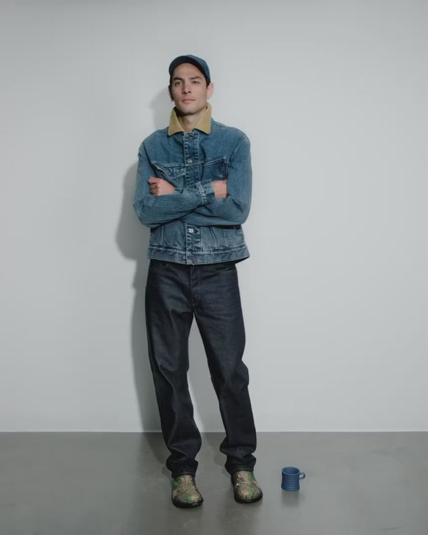 J.w.anderson Straight Leg Denim Jeans In Indigo