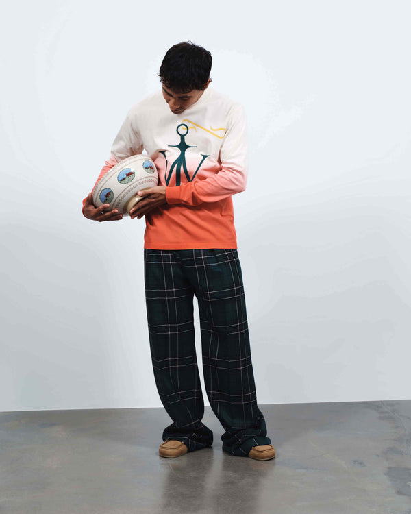 j.w.anderson Straight leg trousers in forest green