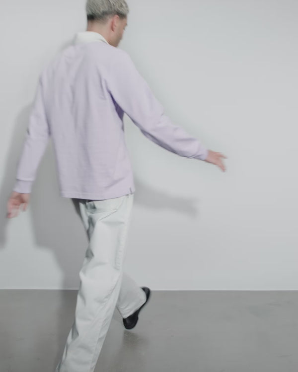 J.w.anderson 'super Super' Rugby Polo Top In Purple