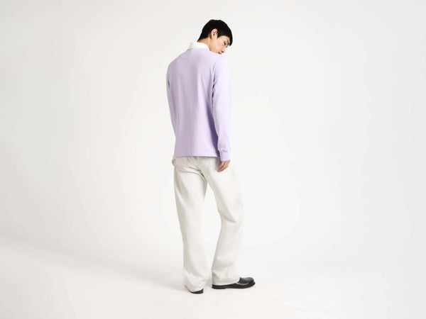 J.w.anderson 'super Super' Rugby Polo Top In Purple